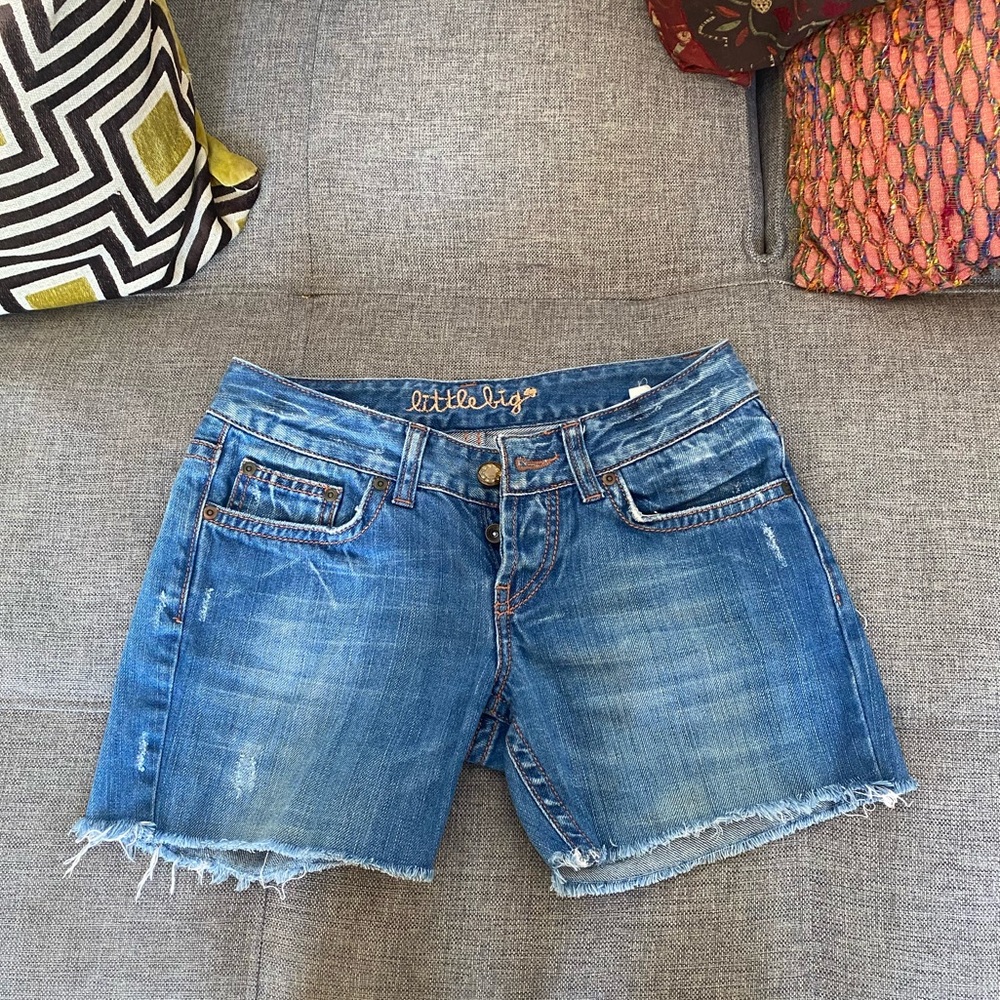 L7B by Little Big Denim Shorts